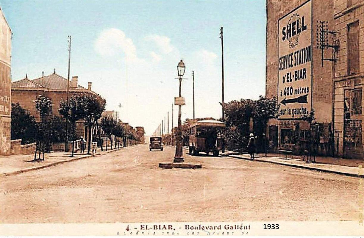 Alger - El-Biar - Boulevard Gallieni - 1933.jpg